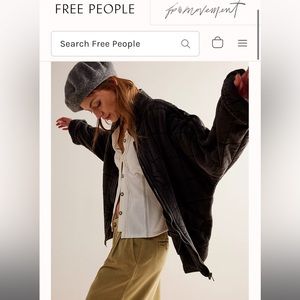 Free People Dolman Quilted Jacket